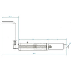 Veleninis stabdys be ritinėlio 700020KR