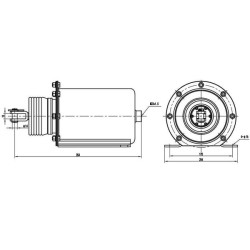 Stūmoklio cilindras, 150 mm 7030150000