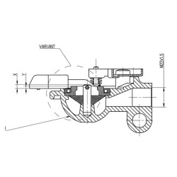 Movos galvutė raudona šveicariška 4522030310