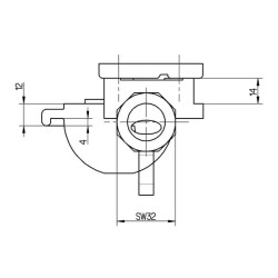 Movos galvutė raudona šveicariška 4522030310