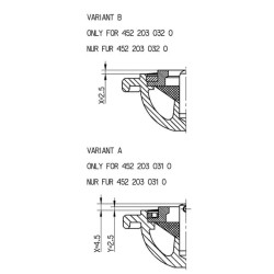 Movos galvutė geltona šveicariška 4522030320