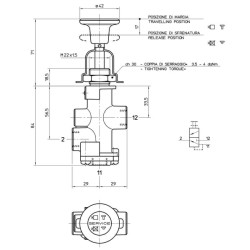 Atleidimo vožtuvas BPCD171