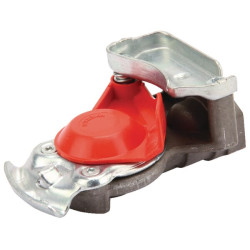 Movos galvutė atvira M22x1,5 raudona 4522000110