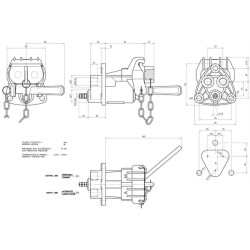 Delninė mova CUNA - traktoriaus šoninė BPCG205