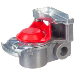 Movos galvutė su integruotu filtru M16x1,5 raudona su šoniniu sriegiu 9522010170