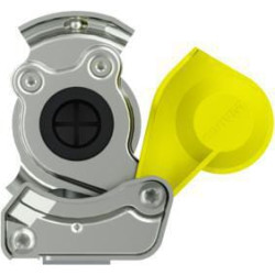 Movos galvutė su integruotu filtru M16x1,5 geltona - su šoniniu sriegiu 9522010160