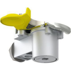 Movos galvutė su integruotu filtru M16x1,5 geltona - išorinis sriegis 9522010010