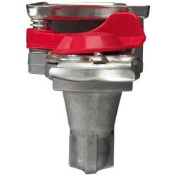 Movos galvutė automatinė 2xM16x1,5 raudona T710510