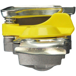 Atvira movos galvutė M22x1,5 geltona T710100