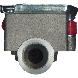 Movos galvutė atvira M22x1,5 raudona T710200