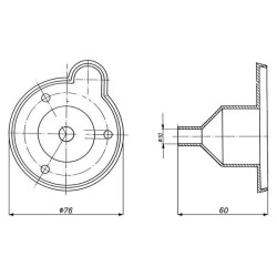 Guminė tarpinė 036252JAE