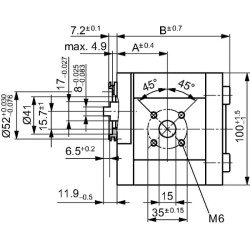 Pavarų siurblys AZPF-10-011RNL20KB Bosch Rexroth 0510525025