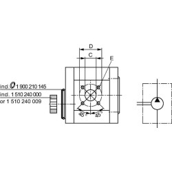 Pavarų siurblys AZPF-12-005LNT20MB Bosch Rexroth 0510315305