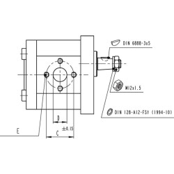 Pavarų siurblys AZPF-10-016-R 0510625016