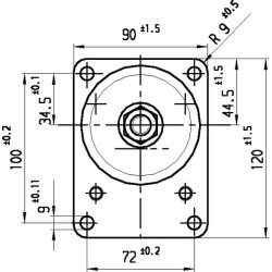 Pavarų siurblys AZPF-10-019RSG20MB Bosch Rexroth 0510645003