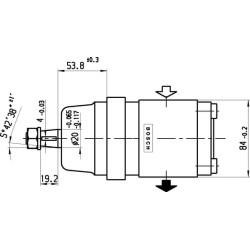 Pavarų siurblys AZPF-10-019RSG20MB Bosch Rexroth 0510645003