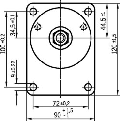 Pavarų siurblys AZPFF-10-004/004LSA2020MB Bosch Rexroth 0510255300