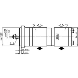 Pavarų siurblys AZPFF-10-004/004LSA2020MB Bosch Rexroth 0510255300