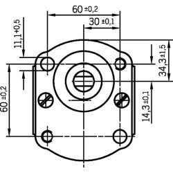 Pavarų siurblys AZPFF-12-016/016LCP2020KB-S0007 Bosch Rexroth 0510665330