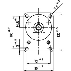 Pavarų siurblys AZPF-11-008RAB01MB Bosch Rexroth 0510425044