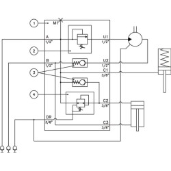 KV10 kolektorius be jungiamųjų veržlių KV10