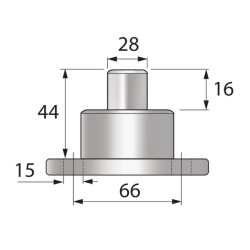 Case - IH CVX1155 VPJ8089 Sukamasis kaištis