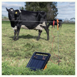 Elektros tvoros energizatorius Solar S100 (su baterija) 346304GAL