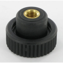 Veržlė M8x1 Didelė juoda E261108