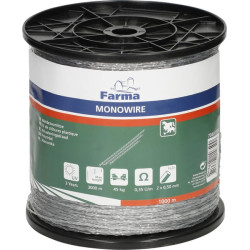 Vienalaidis skaidrus 1000m 2 x 0,5mm 704015FA