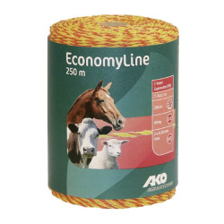 Poliwire geltona/oranžinė 250m 441555