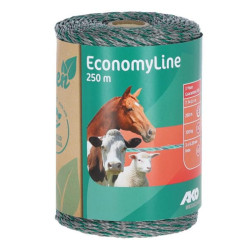Polywire Economy RE žalia/pilka 250m AKO 442818RE