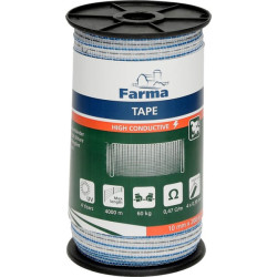 Aukštai laidi juosta 10 mm x 200 m 4 x 0,30 mm 704018FA