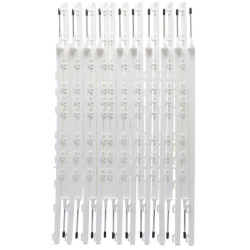 Duopack Vario post (2x10) Whi 069330GAL