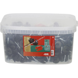 Žiedinis izoliatorius juodas 260vnt AKO 443142603E