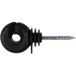 Žiedinis izoliatorius juodas 100 vienetų Gallagher 071074GAL