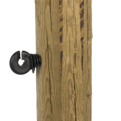 Žiedinis izoliatorius juodas 100 vienetų Gallagher 071074GAL