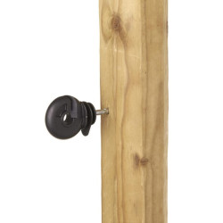 Žiedinis izoliatorius juodas Ištisinis 25 vnt. AKO 44314251