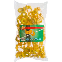 Žiedinis izoliatorius geltonas 25 vnt AKO 441181