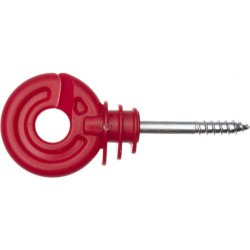Žiedinis izoliatorius, raudonas, trumpas, AKO 44318