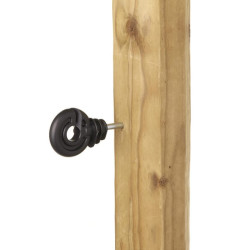 Žiedinis izoliatorius juodas Trumpas 25 vnt. AKO 44306251