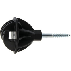 Virvės izoliatorius juodas 30 vnt AKO 441382301