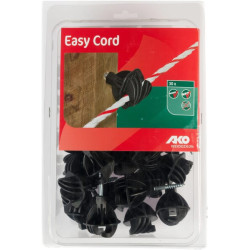 Virvės izoliatorius juodas 30 vnt AKO 441382301