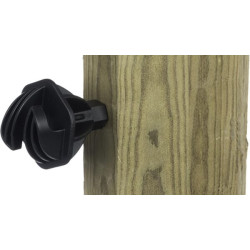 Virvės izoliatorius juodas 30 vnt AKO 441382301