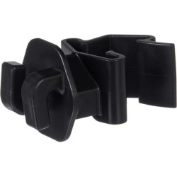 Virvės izoliatorius juodas 25vnt AKO 441189