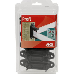 Kampinis izoliatorius juodas 6 vnt AKO 44350061