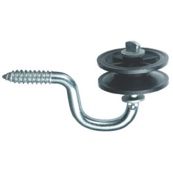 Kampinis laido izoliatorius juodas AKO 44330