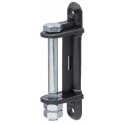 Juodos kampinės juostos izoliatorius AKO 44347