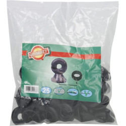 Žiedinis izoliatorius juodas AKO 44433