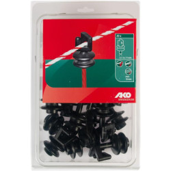 Izoliatorius juodas 20 vnt AKO 441317201