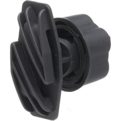 Izoliatorius juodas plastikas 1vnt AKO 441386